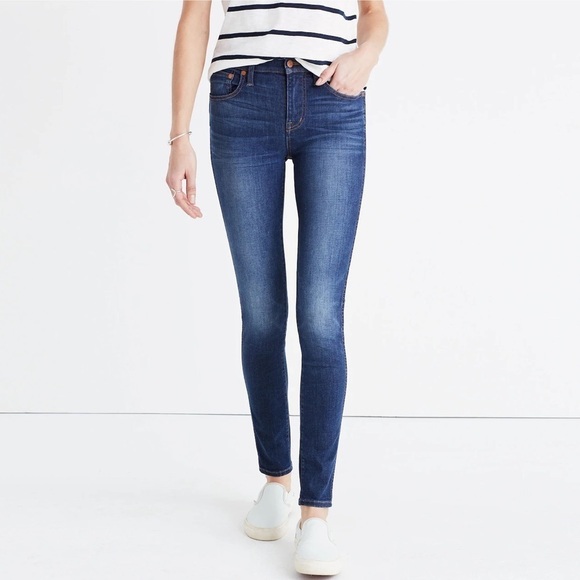 MADEWELL 9” High-Rise Skinny Jean - Picture 1 of 6